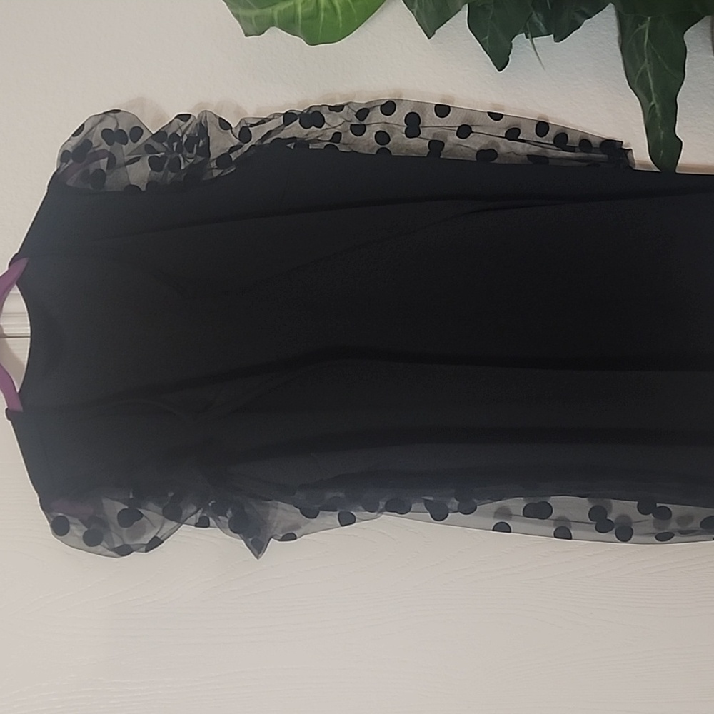 Polka Dot Sleeved Jacket - Picture 5 of 7